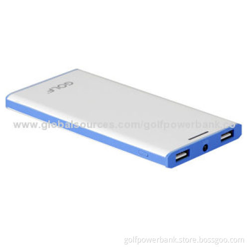 8,000mAh Li-polymer Power Banks, Dual-output, 11.5mm